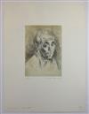 RAPHAEL SOYER Group of 8 etchings.